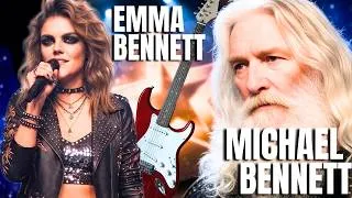 Thumbnail: Michael Bennett & Emma Stage Duet… Grandfather & Granddaughter Unforgettable Rock Show 💔