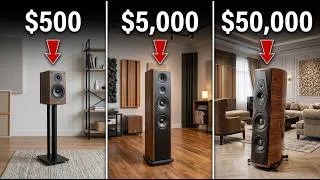 Thumbnail: $500 vs $5,000 vs $50,000 Hi-Fi