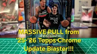 Thumbnail: INSANE COOPER PULL🔥🔥From '25-26 TOPPS Chrome Basketball Update Blaster!!!