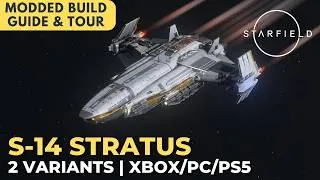 Thumbnail: S-14 Stratus Starship | Class B Daily Driver | Starfield Ship Build Guide
