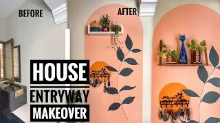 Thumbnail: House Entryway Makeover | Entryway decor ideas | DIY project | Living room decor | DIY home ideas