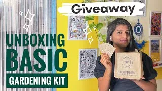 Thumbnail: Unboxing gardening kit from "The affordable organic store"| Giveaway (Closed)| Seeds Germination