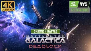 Thumbnail: Battlestar Galactica Deadlock - Stunning Cinematic Space War (4K 60Fps)