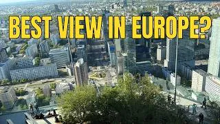Thumbnail: Views From the Highest Observation Deck in the EU | Highline Warsaw, Varso Tower 🇵🇱