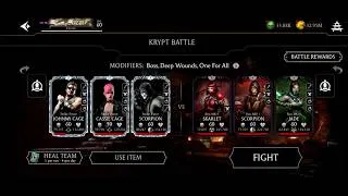 Thumbnail: MK Mobile: THE KRYPT - Boss Fight: Strike Force Team