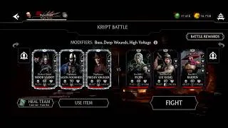 Thumbnail: MK Mobile: THE KRYPT - Boss Fight: DK Boon Tobias / N. Jason / Freddy F** Krueger