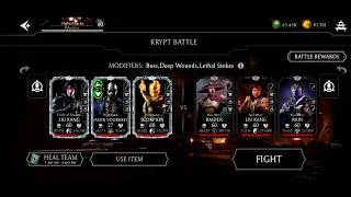 Thumbnail: MK Mobile: THE KRYPT - Boss Fight: CoS Liu Kang - N. Jason (SFS x510! ) -HS Scorpion