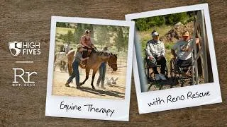 Thumbnail: Reno Rescue Equine Therapy Recap | Adaptive Horse Therapy with High Fives Foundation
