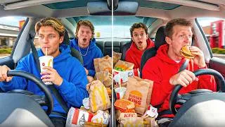 Thumbnail: Ultimate 2v2 Fast Food Drive Thru Race (WORLD RECORD)