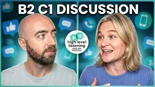 Thumbnail: Real Teachers! B2 C1 English Listening Practice: Social Media