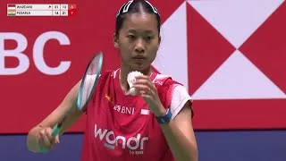 Thumbnail: Luar Biasa Aksi Putri KW Taklukkan Sindhu | BWF WORLD CHAMPIONSHIP 2025