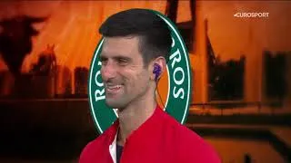 Thumbnail: "One of Top 3 matches in my career" : Djokovic on his epic win over Rafael Nadal