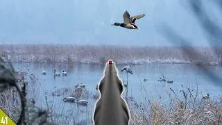 Thumbnail: Hunting MOUNTAIN Ducks in SNOW and RAIN!
