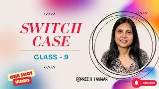 Thumbnail: Switch Case Statement | Class 9 | ICSE