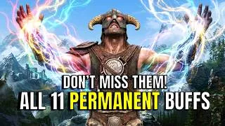 Thumbnail: How to Get ALL 11 PERMANENT BUFFS in Skyrim
