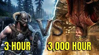 Thumbnail: Skyrim Players After 3 Hours vs 3,000 Hours