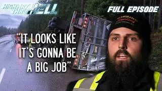 Thumbnail: Rain Soaked Highway Blockage | Full Episode | S8 E4 | Highway Thru Hell