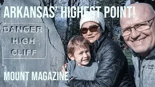 Thumbnail: Our Grandson’s First Big Hike! 🥾 | Mount Magazine, Arkansas