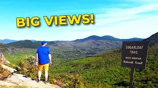 Thumbnail: North and Middle Sugarloaf - One short White Mountains hike with a surprisingly big payoff