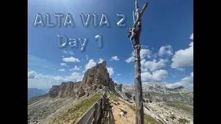 Thumbnail: Alta Via 2 (Day 1) - Start to Pisciadu - Dolomites