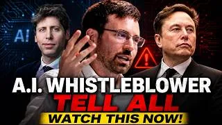 Thumbnail: OpenAI Whistleblower: AI Could Become a New Species!