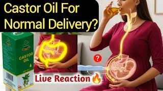 Thumbnail: Castor Oil Naturally Induce Labor Fast | Doctor-Approved Tips for Normal Delivery