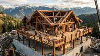 Thumbnail: Couple Builds Incredible Off-Grid Log Cabin in the Woods | Start to Finish @beccanlevisalaska