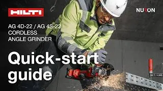 Thumbnail: Hilti AG 4D-22 / AG 4S-22 | Quick-start guide