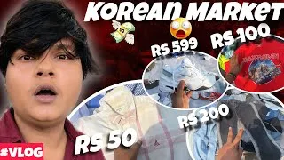Thumbnail: Sunday Korean Market In Delhi 🔥 | ￼ Sunday Market Rk Puram Sec7 | Thrift Market IN DELHI | vlog ❤️