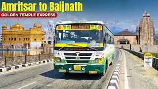 Thumbnail: AMRITSAR to BAIJNATH by HRTC Bus | Punjab to Himachal | Himbus