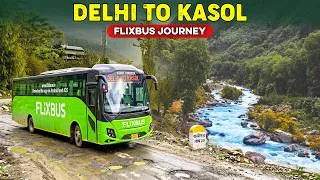 Thumbnail: DELHI to KASOL by FLIXBUS | Parvati Valley Travel Guide 2026 | Himbus
