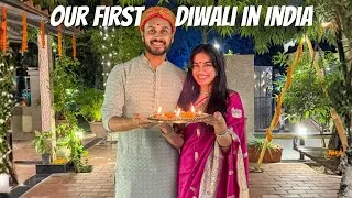 Thumbnail: our FIRST Diwali in India!