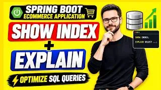 Thumbnail: SHOW INDEX & EXPLAIN Command Explained | MySQL Query Optimization Tutorial