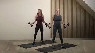 Thumbnail: Carrie Underwood's 15-Minute Dumbbell HIIT | Full Body Workout with Eve Overland