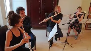 Thumbnail: 'Slow March' for Flute Quartet, by Charles Ives arr. Hinse Mutter