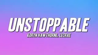 Thumbnail: Koryn Hawthorne - Unstoppable ft. Lecrae (Lyrics)