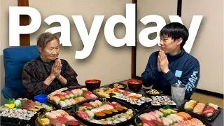 Thumbnail: 🇯🇵Living on $827 a Month｜Payday Dinner with My 94-Year-Old Grandma