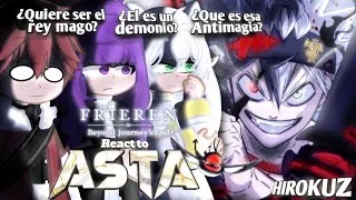 Thumbnail: SouSou No Frieren React To ASTA (Black Clover) 🍀😈 PT1/2? [🇪🇸🇺🇸🇧🇷]