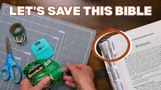 Thumbnail: My Best Friend's Bible Tabs Were Destroying Her Pages - How We're Fixing It