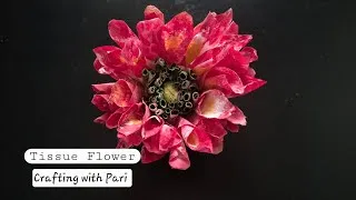 Thumbnail: Tissue Flower - Crafting with Pari 🧻🧻