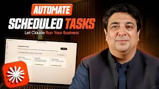 Thumbnail: Automating Scheduled Tasks on Claude and Let it Run your Business | Put business on autopilot