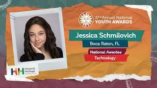 Thumbnail: National Youth Awards recipient, Jessica Schmilovich