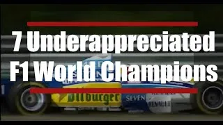 Thumbnail: 7 underappreciated F1 world champions