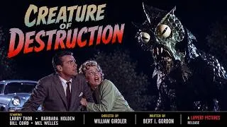 Thumbnail: Creature of Destruction (1968) [Full Movie] 🎥 | Larry Buchanan Classic Sci-Fi Horror Cult Classic