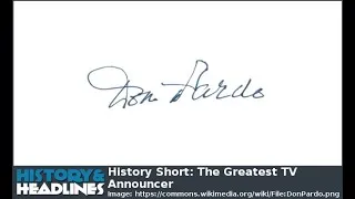 Thumbnail: History Short: The Greatest TV Announcer