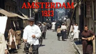 Thumbnail: Travel back to Amsterdam in 1923 - Restored Footage