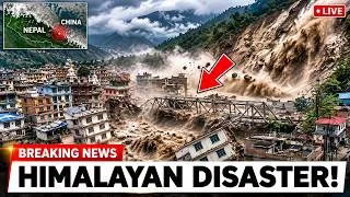 Thumbnail: NEPAL-CHINA BORDER DEVASTATED — Glacier Collapse Triggers Massive Flood, Thousands Still Missing