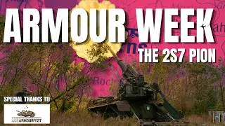 Thumbnail: The Russian Super Artillery Gun of DOOM (according to Russia) - The Soviet 2S7 Pion - ARMOUR WEEK