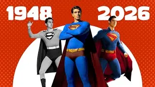 Thumbnail: How Superman Changed From 1948 to 2025 - Evolution of Superman