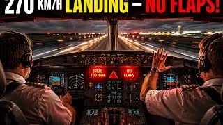 Thumbnail: NO FLAPS!"Pilot land too Fast